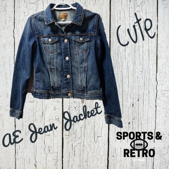 American Eagle Outfitters Jackets & Blazers - American Eagle Jean Jacket Denim Medium